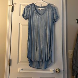 Anthropologie Chambray Dress